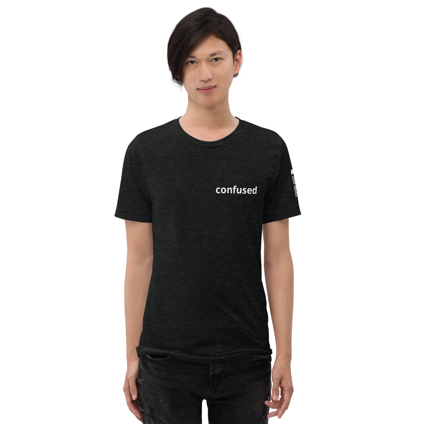 Confused short sleeve t-shirt