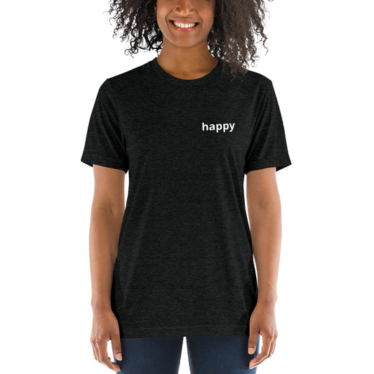 Happy short sleeve t-shirt